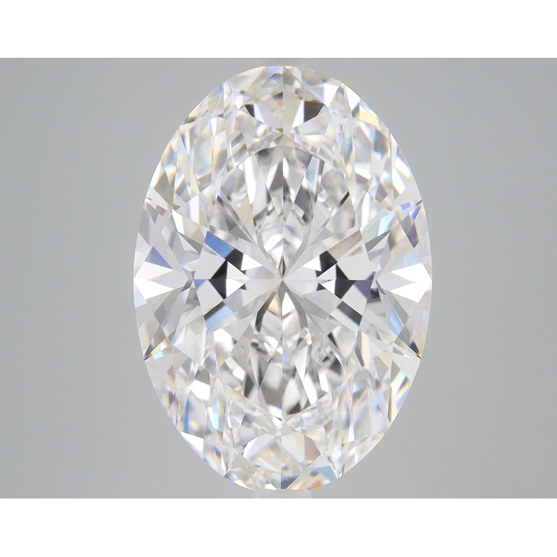 7.68 Ct Oval Lab Diamond  Treated  VS2   GIA