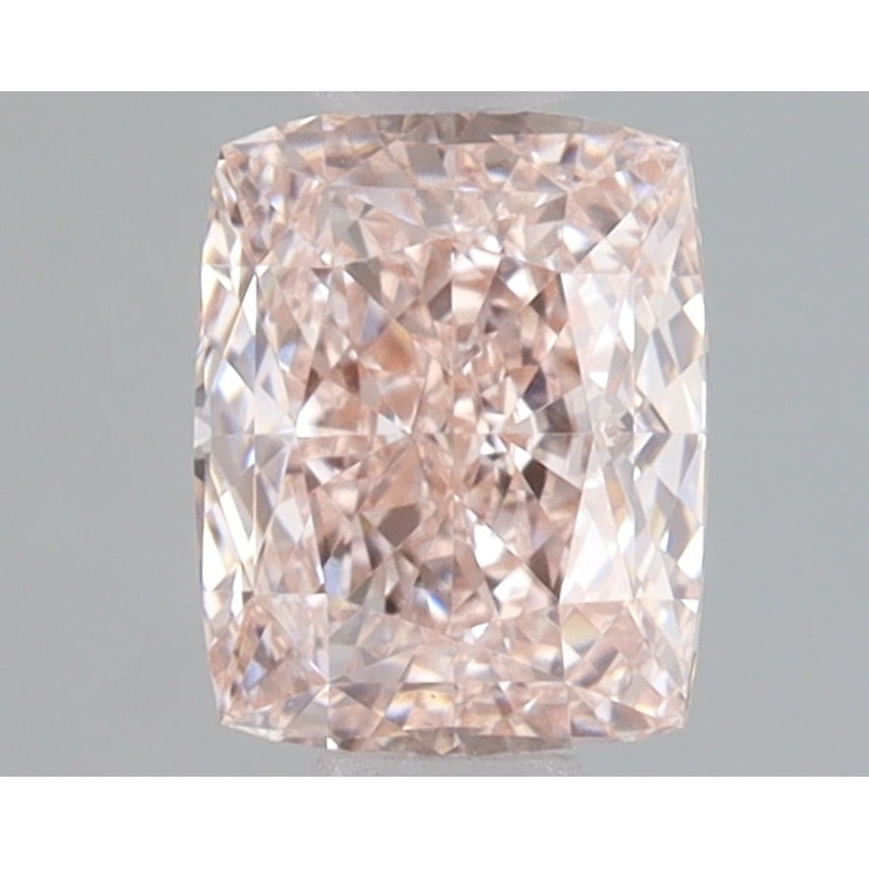0.94 Ct Cushion Lab Diamond  Fancy Intense Pink  VS1   IGI