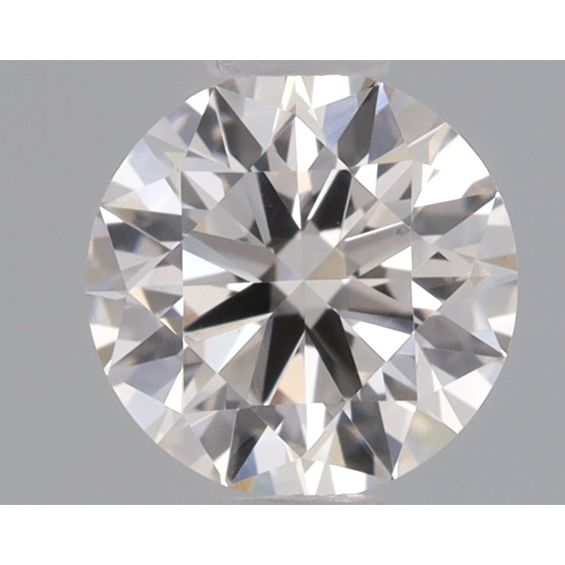 0.41 Ct Round Lab Diamond  Fancy Orange  VS1  Very good Cut  NC