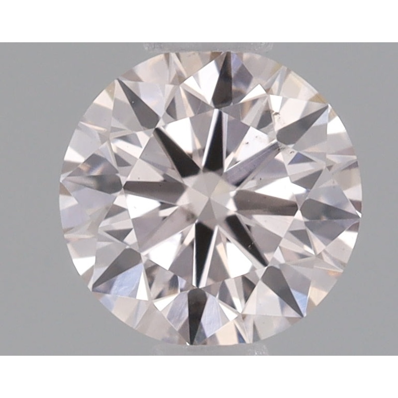 0.41 Ct Round Lab Diamond  Fancy Pink  SI1  Very good Cut  NC