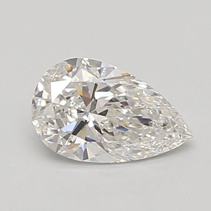 0.73 Ct Pear Lab Diamond  D  VVS2   IGI