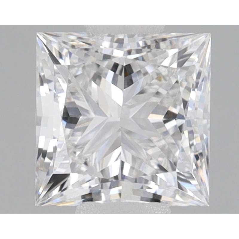 0.74 Ct Princess Lab Diamond  D  VS1   IGI