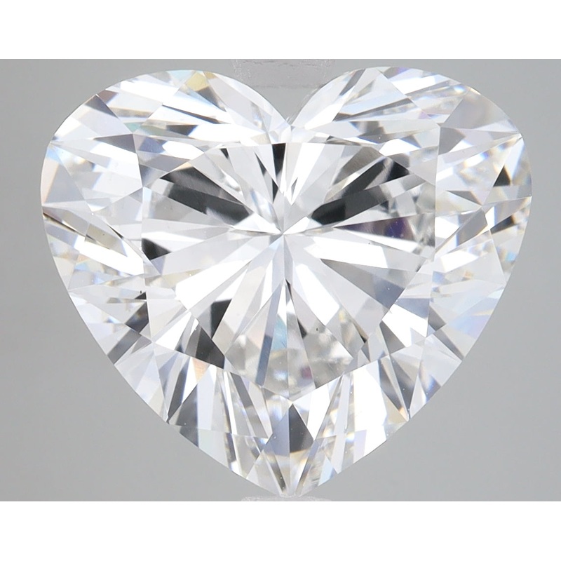 7.36 Ct Heart Lab Diamond  F  VS1   GIA