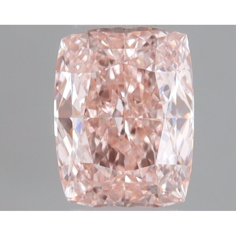 0.34 Ct Cushion Lab Diamond  Fancy Intense Pink  VS1   IGI