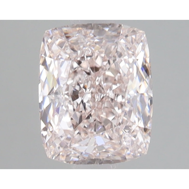 1.69 Ct Cushion Lab Diamond  Fancy Light Pink  VS1   IGI