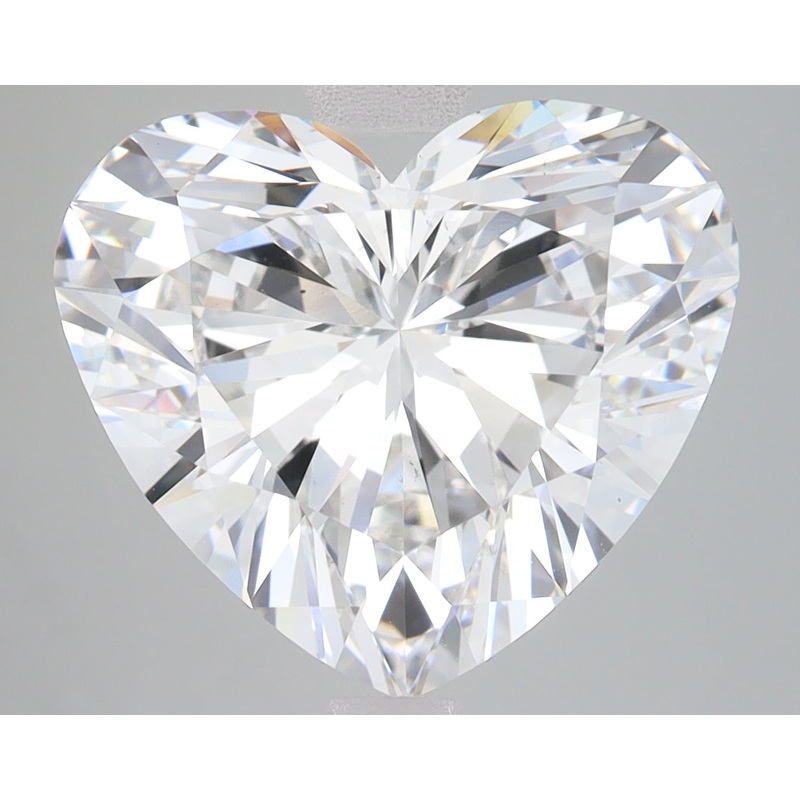 6.35 Ct Heart Lab Diamond  F  VS2   GIA