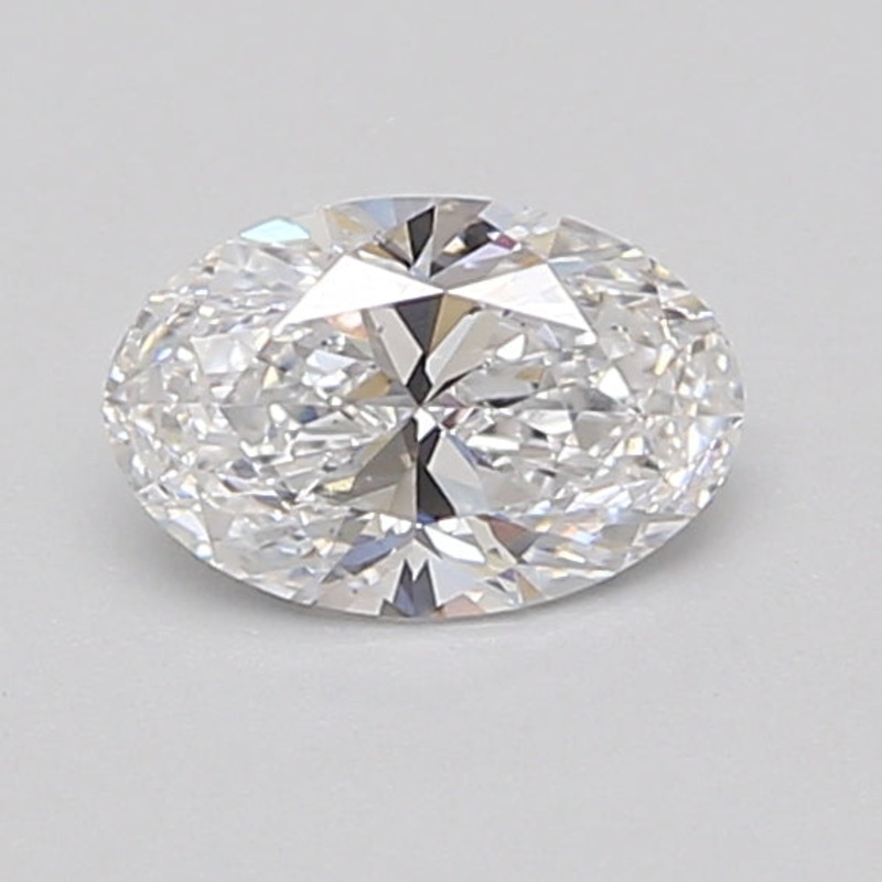 0.71 Ct Oval Lab Diamond  D  VS2   IGI