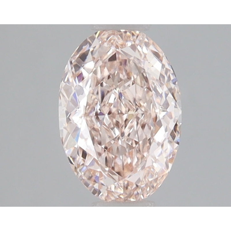 1.05 Ct Oval Lab Diamond  Fancy Light Pink  VVS2   IGI