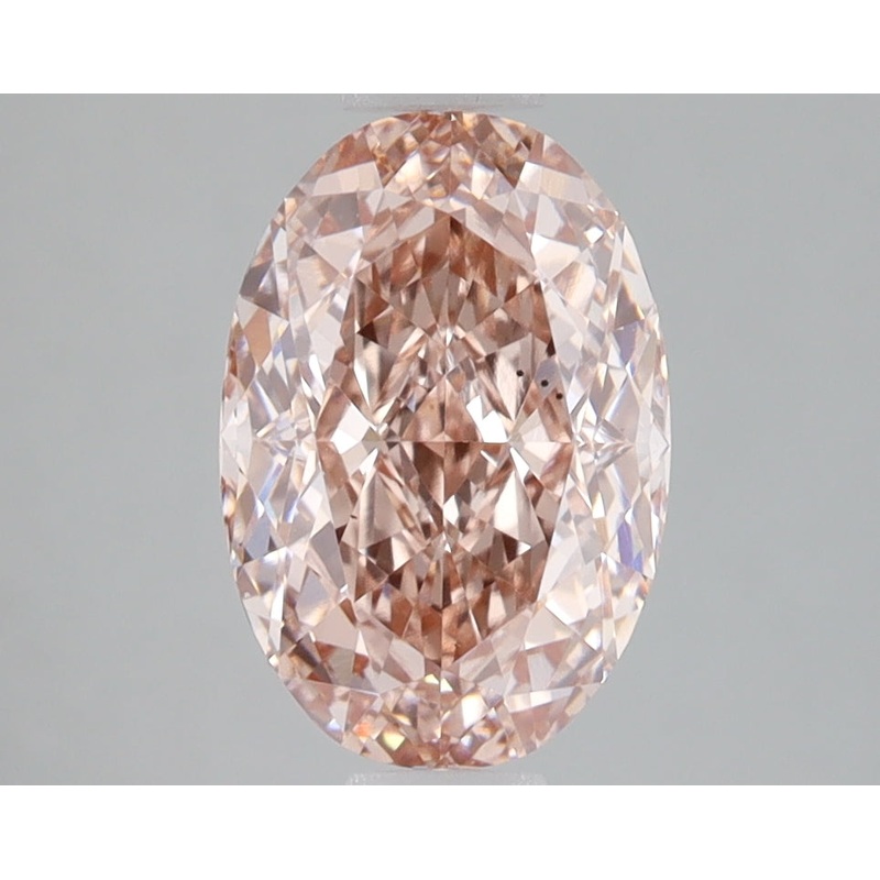 2.36 Ct Oval Lab Diamond  Fancy Vivid Pink  VS2   IGI