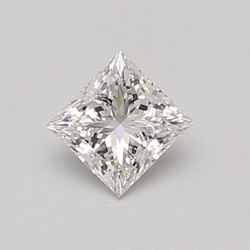 0.7 Ct Princess Lab Diamond  D  SI1   IGI