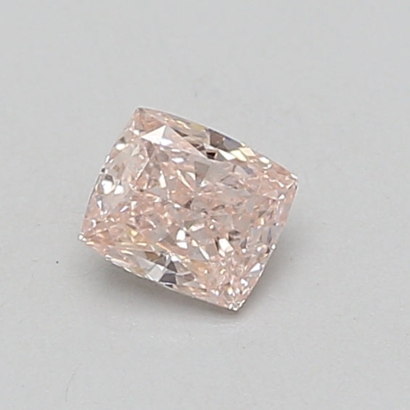 0.49 Ct Cushion Lab Diamond  Fancy Pink  VS1   IGI