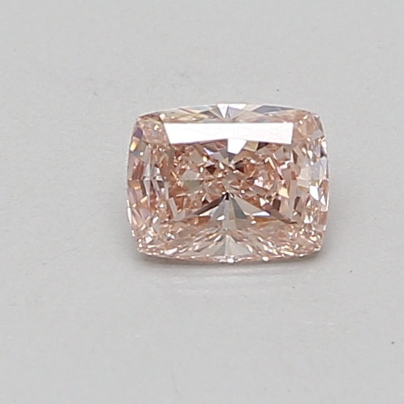 0.5 Ct Cushion Lab Diamond  Fancy Intense Pink  VS1   IGI