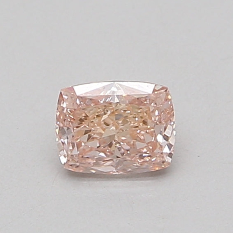 0.59 Ct Cushion Lab Diamond  Fancy Vivid Pink  VVS2   IGI