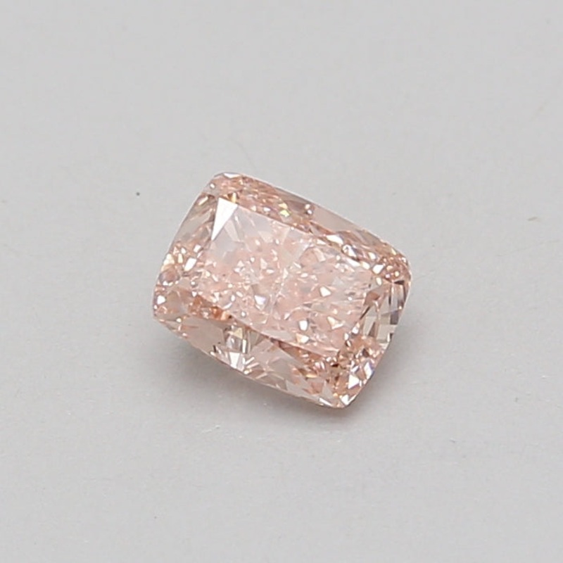 0.62 Ct Cushion Lab Diamond  Fancy Intense Pink  VS1   IGI