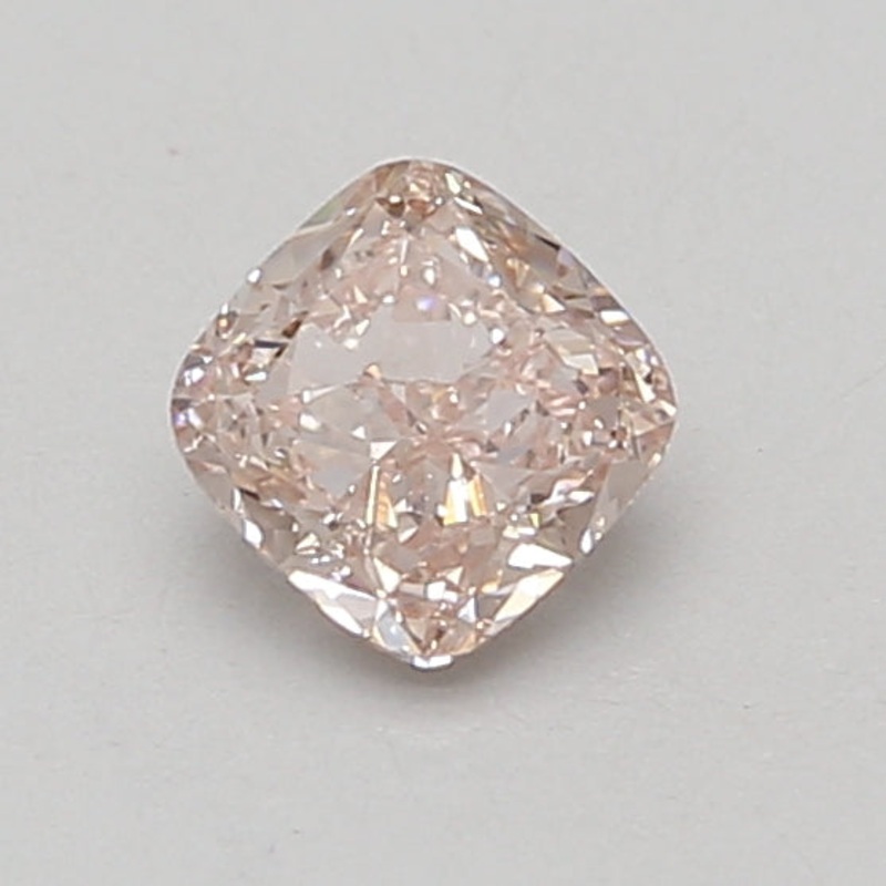 0.74 Ct Cushion Lab Diamond  Fancy Pink  VS1   IGI