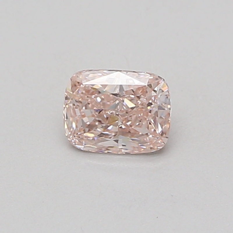 0.77 Ct Cushion Lab Diamond  Fancy Pink  VS1   IGI