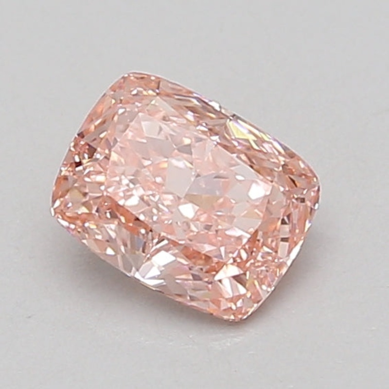 1.02 Ct Cushion Lab Diamond  Fancy Vivid Pink  VS1   IGI