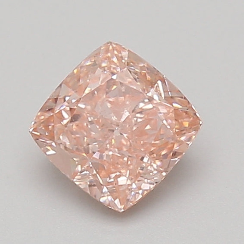 1.03 Ct Cushion Lab Diamond  Fancy Vivid Pink  VS2   IGI