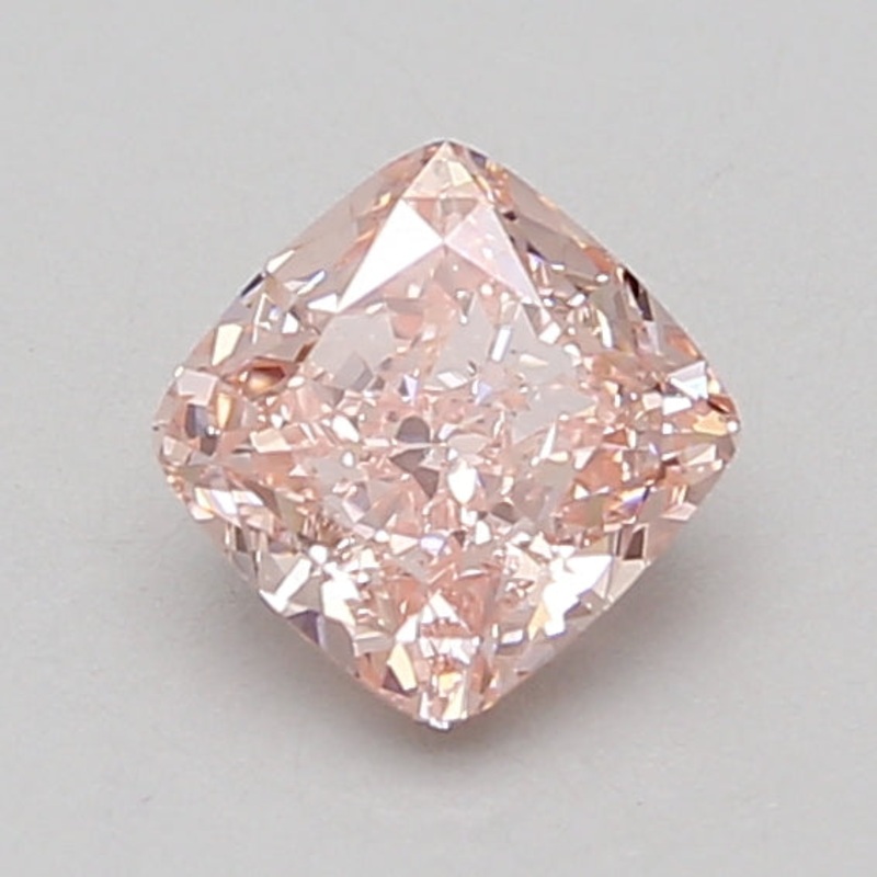 1.15 Ct Cushion Lab Diamond  Fancy Intense Pink  VS1   IGI