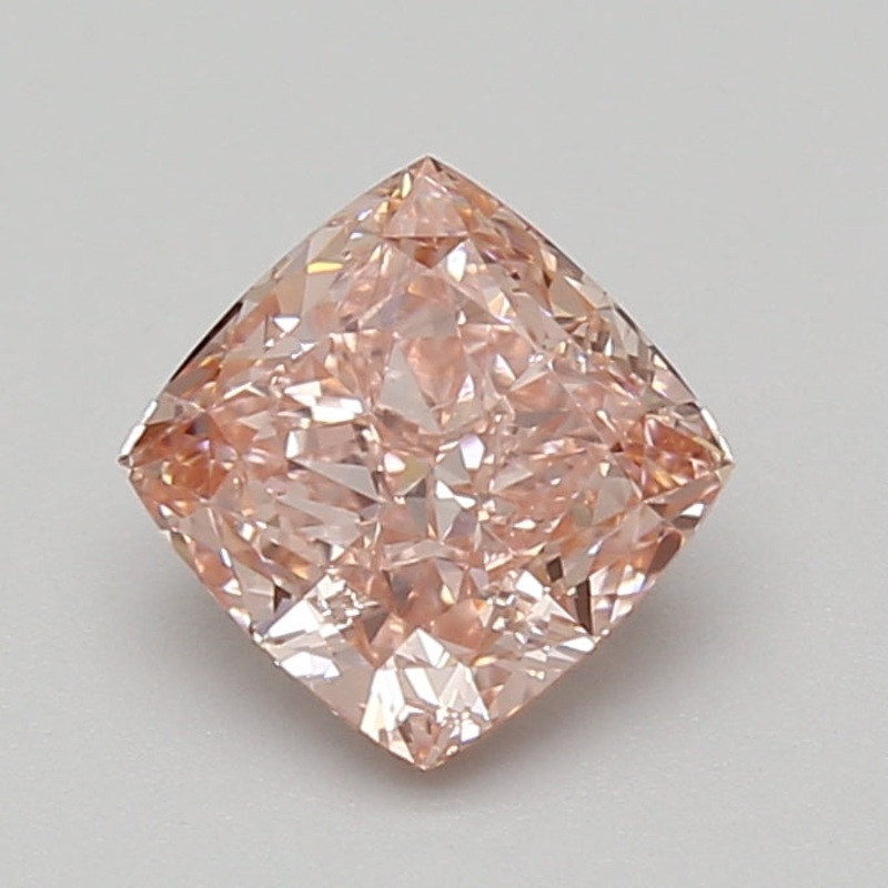 1.18 Ct Cushion Lab Diamond  Fancy Vivid Pink  VS2   IGI