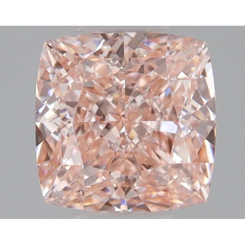 1.34 Ct Cushion Lab Diamond  Fancy Intense Pink  VS1   IGI