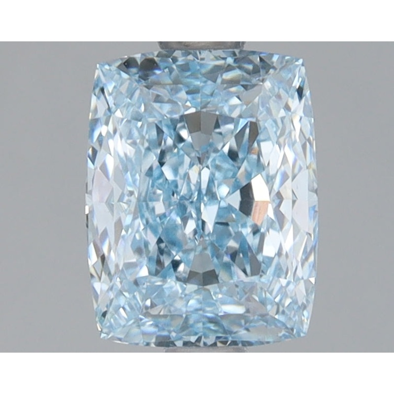 1.52 Ct Cushion Lab Diamond  Fancy Intense Blue  VS1   IGI
