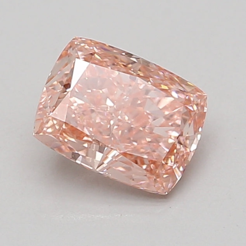 1.59 Ct Cushion Lab Diamond  Fancy Vivid Pink  VS1   IGI