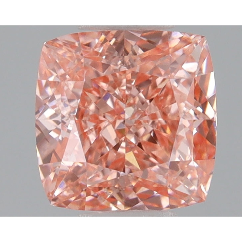 1.63 Ct Cushion Lab Diamond  Fancy Vivid Pink  VS1   IGI