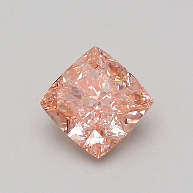 1.78 Ct Cushion Lab Diamond  Fancy Vivid Pink  VS1   IGI