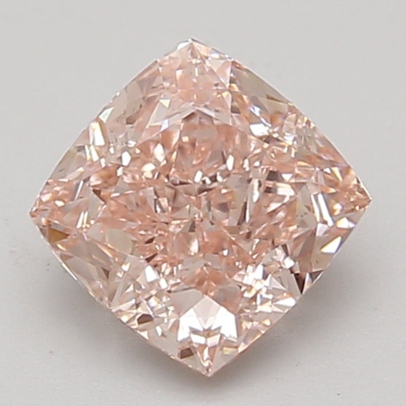 1.98 Ct Cushion Lab Diamond  Fancy Intense Pink  VS1   IGI