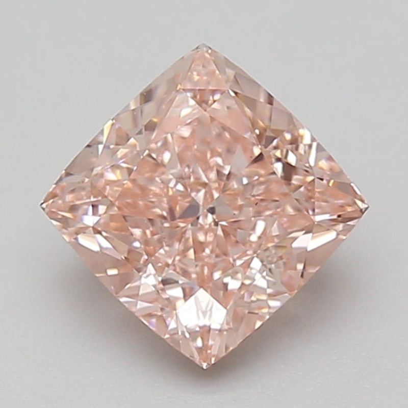 2.03 Ct Cushion Lab Diamond  Fancy Vivid Pink  VS2   IGI