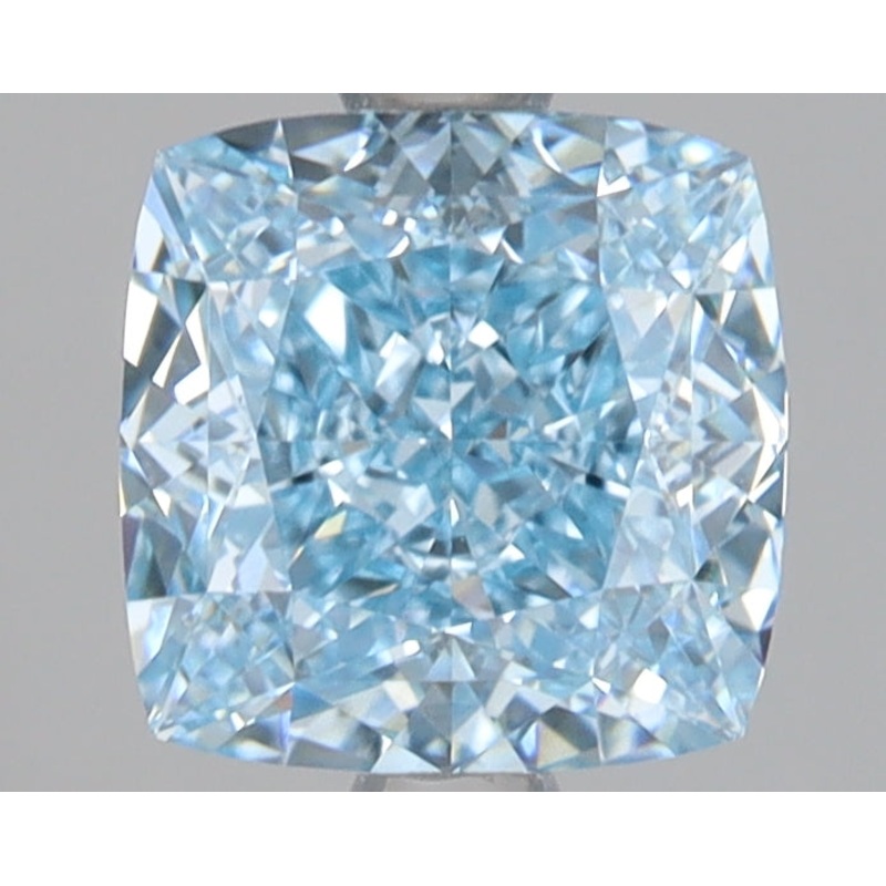 2.04 Ct Cushion Lab Diamond  Fancy Intense Blue  VS1   IGI