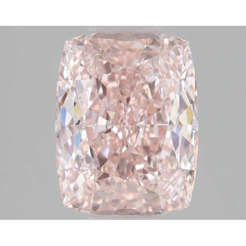2.04 Ct Cushion Lab Diamond  Fancy Intense Pink  VS1   IGI