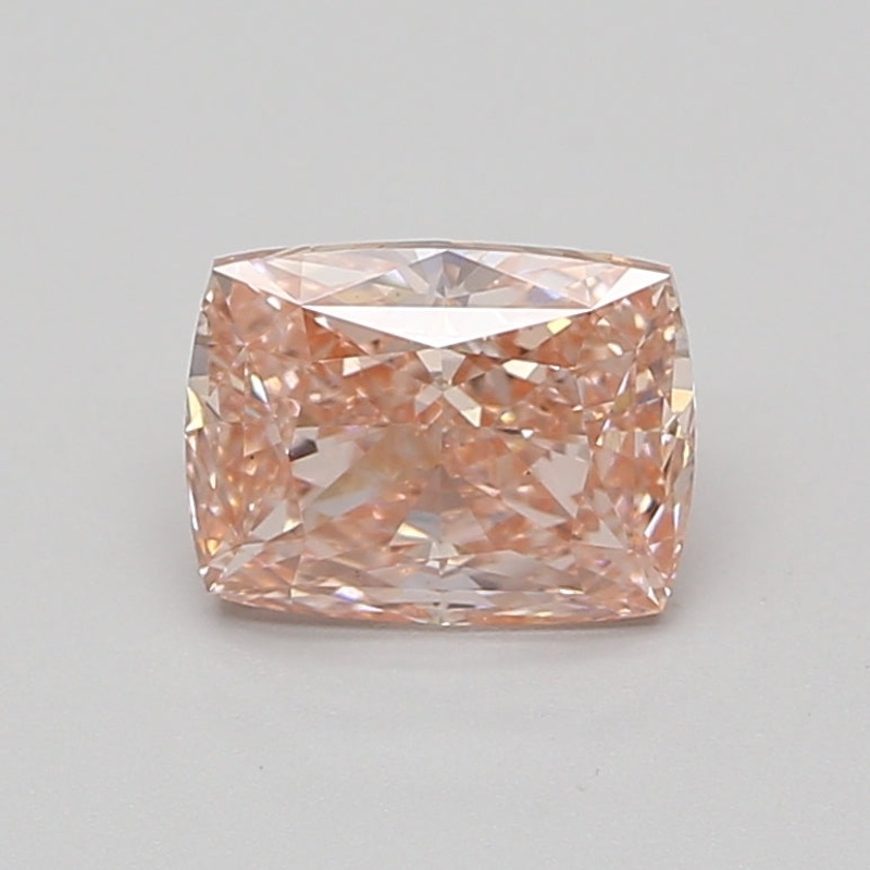 2.04 Ct Cushion Lab Diamond  Fancy Vivid Pink  VS1   IGI