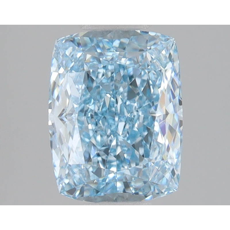 2.1 Ct Cushion Lab Diamond  Fancy Intense Blue  VS1   IGI