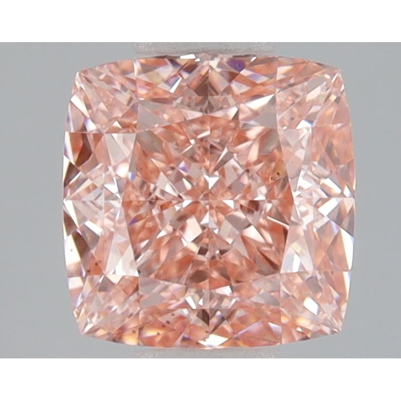 2.13 Ct Cushion Lab Diamond  Fancy Vivid Pink  VS2   IGI