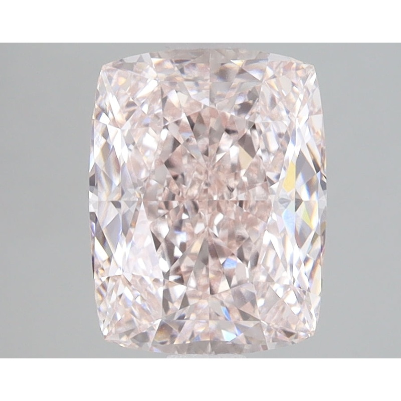 3.05 Ct Cushion Lab Diamond  Fancy Light Pink  VS1   IGI
