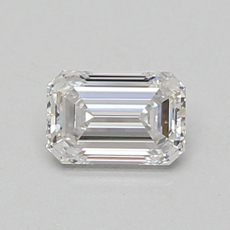 0.72 Ct Emerald Lab Diamond  D  VVS2   IGI