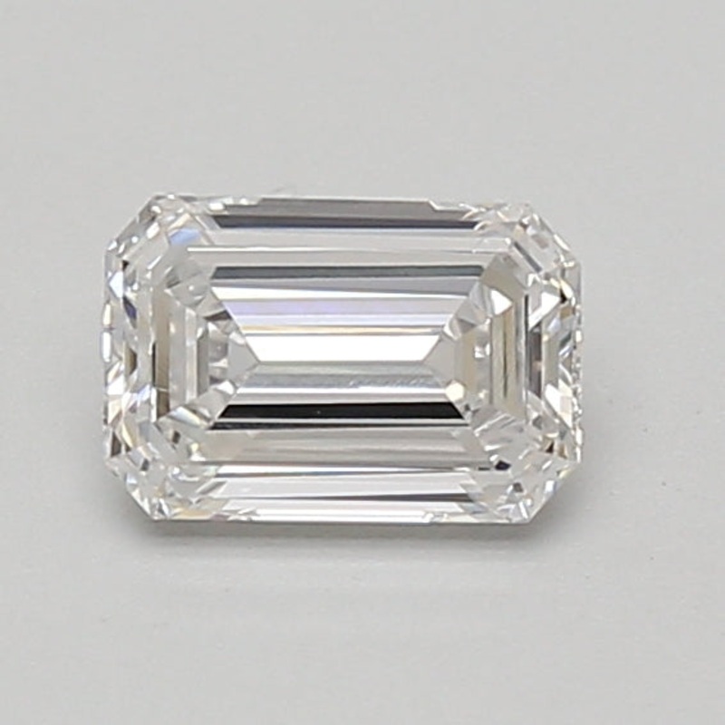 0.74 Ct Emerald Lab Diamond  E  VS1   IGI