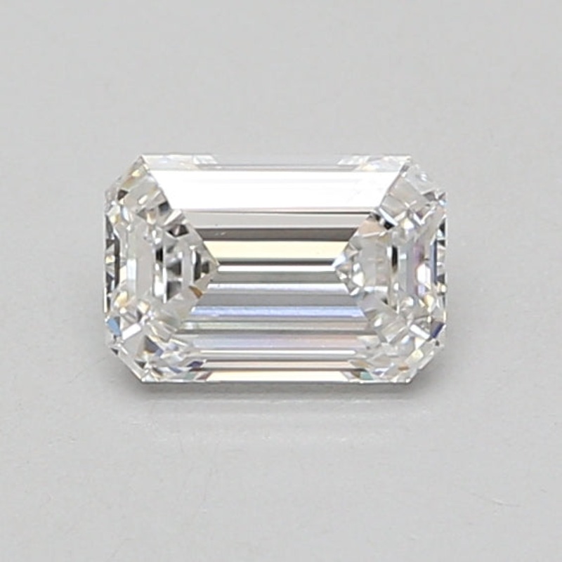 0.74 Ct Emerald Lab Diamond  D  VS1   IGI