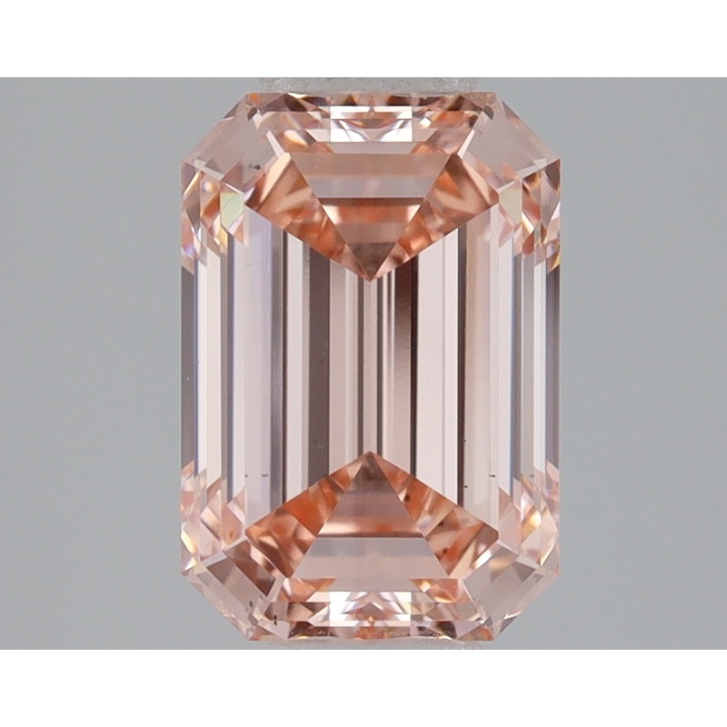 2.04 Ct Emerald Lab Diamond  Fancy Intense Pink  VS2   IGI