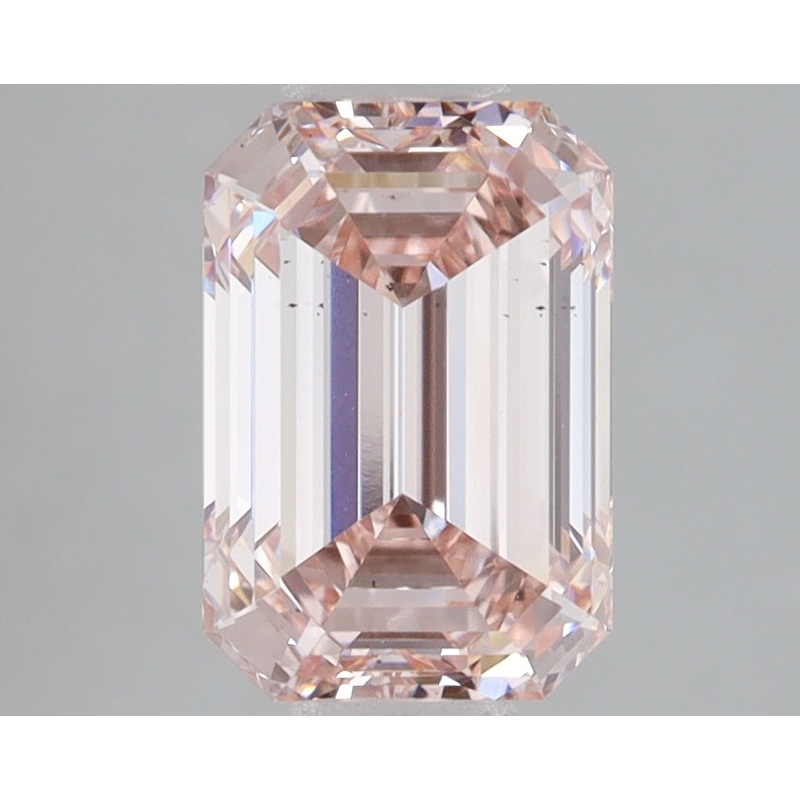 2.1 Ct Emerald Lab Diamond  Fancy Intense Pink  VS2   IGI