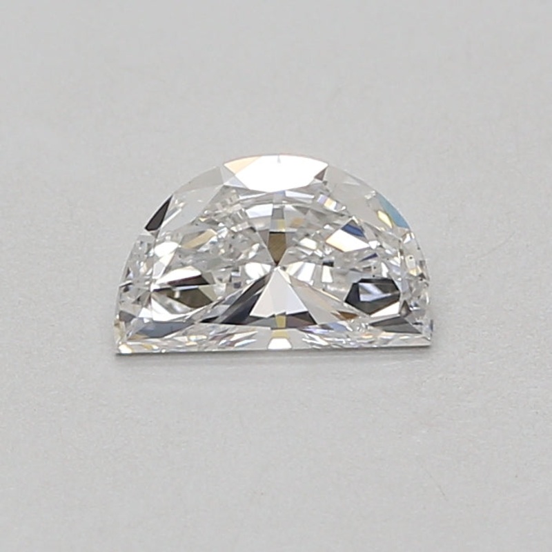 0.64 Ct Half moon Lab Diamond  E  VS1   NC