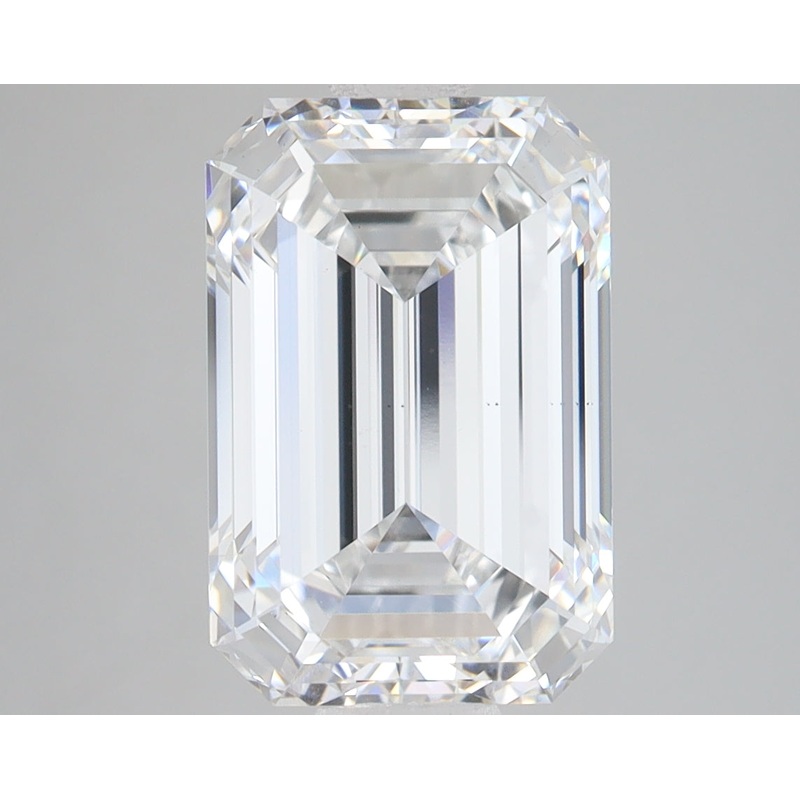 5.07 Ct Emerald Lab Diamond  D  VS2   IGI