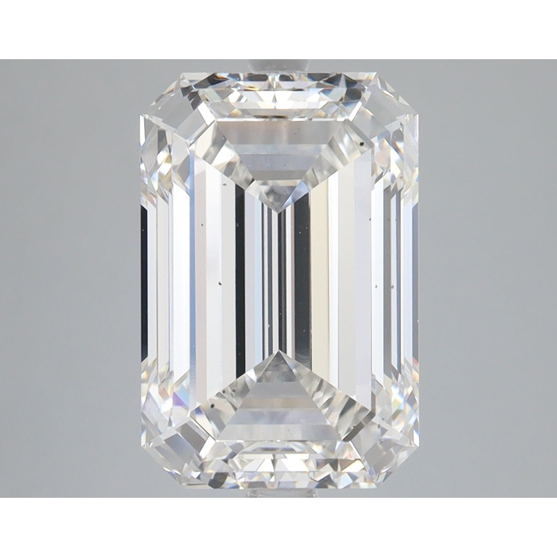 6.03 Ct Emerald Lab Diamond  F  VS2   IGI