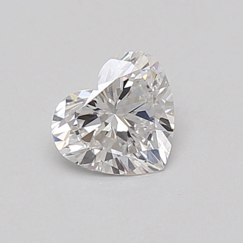 0.51 Ct Heart Lab Diamond  E  VS2   NC