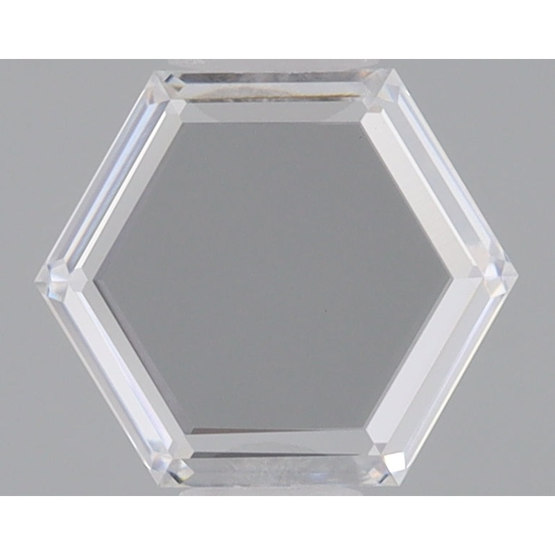 0.69 Ct Hexa flat Lab Diamond  E  VVS2   NC