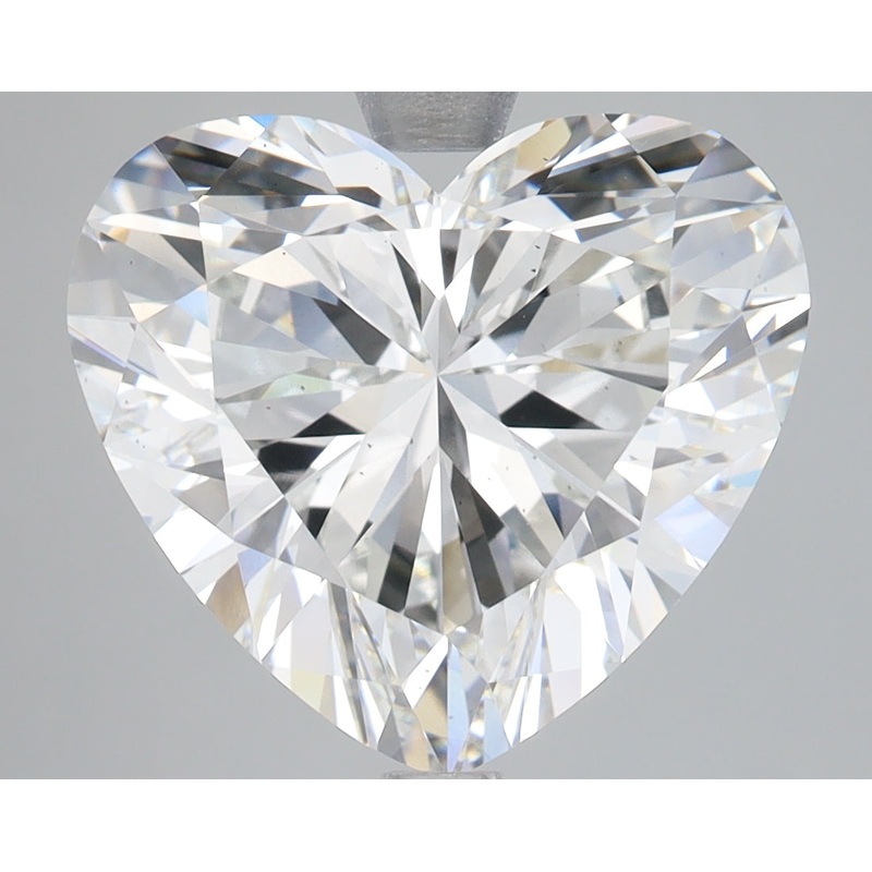 6.09 Ct Heart Lab Diamond  F  VS2   IGI