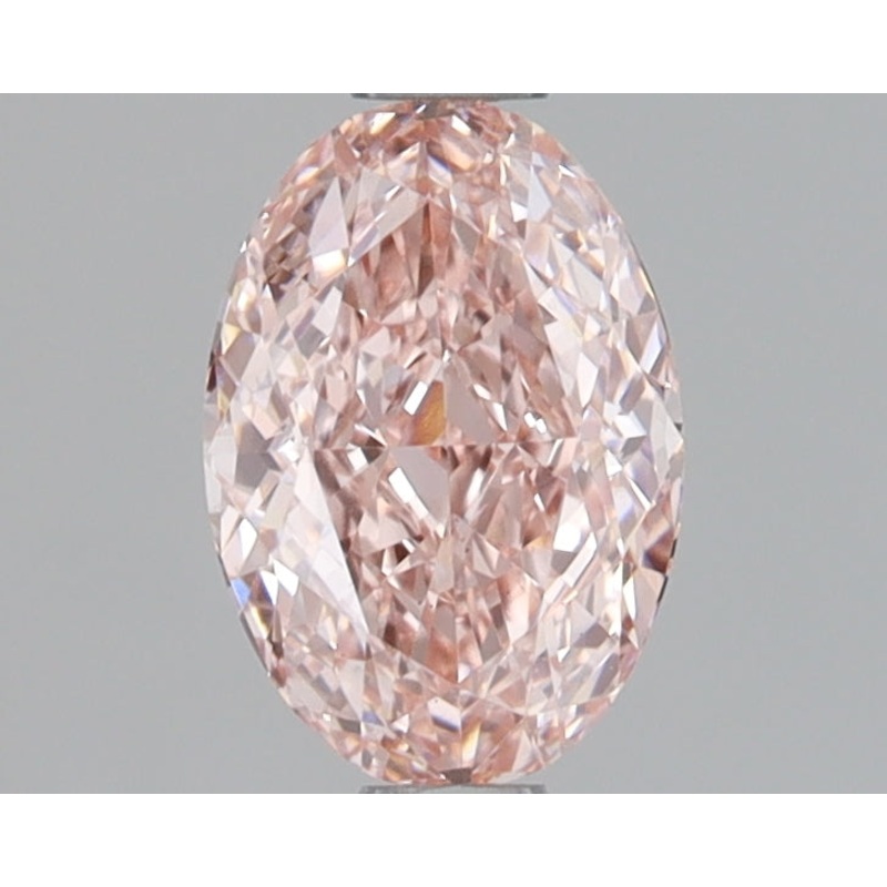 1.01 Ct Oval Lab Diamond  Fancy Intense Pink  VS2   IGI
