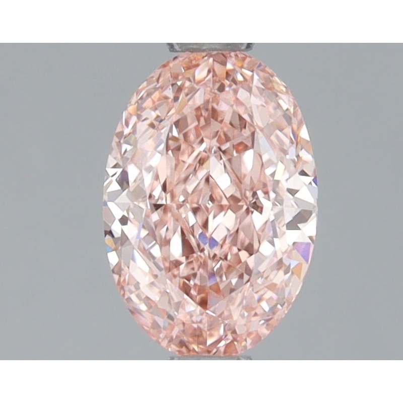 1.04 Ct Oval Lab Diamond  Fancy Vivid Pink  VS1   IGI